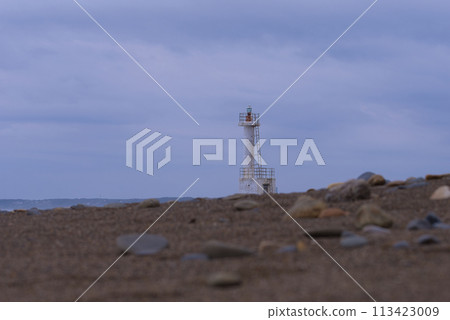 lighthouse on the breakwater 113423009