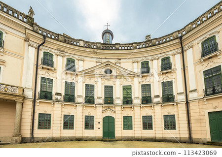 Eszterhaza palace in Fertod, Hungary. 113423069