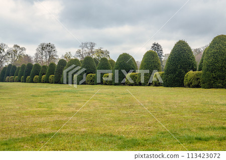 Eszterhaza castle park in Fertod, Hungary. Eszterhaza castle park in Fertod, Hungary. 113423072