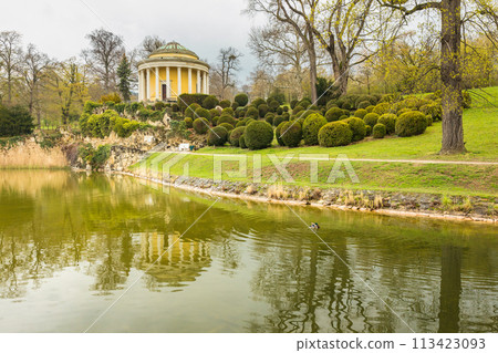 The Leopoldine Temple in the park of Esterhazy Castle in Eisenstadt 113423093
