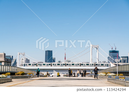 [Tokyo] Cityscape of Odaiba 113424294