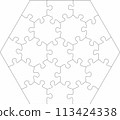 Honeycomb Puzzle files for laser cutting, file for plotter cutting, xtool files, silhouette cameo files 113424338