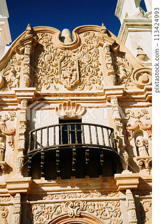 Detail San Xavier Mission Tuscon Arizona 113424993