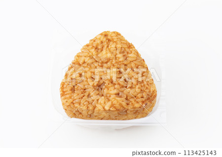 冷凍烤飯糰白色背景 113425143