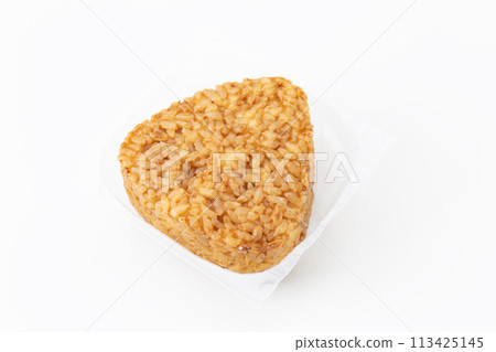 冷凍烤飯糰白色背景 113425145