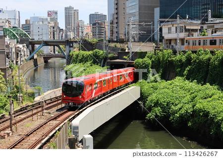 Ochanomizu Station, Marunouchi Line 2000 Series, Kanda River, Chiyoda Ward and Bunkyo Ward, Tokyo Ochanomizu Station, Marunouchi Line 2000 Series, Kanda River, Chiyoda Ward and Bunkyo Ward, Tokyo 113426267