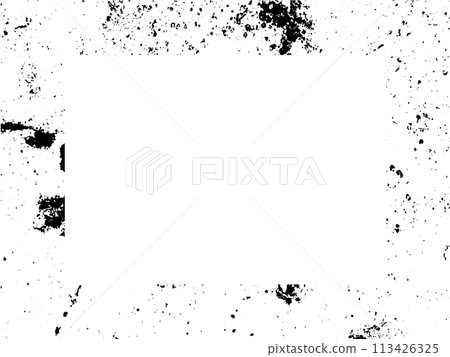 Black and white grunge. Distress overlay texture. Abstract surface dust and rough dirty wall background concept. Distress illustration simply place over object to create grunge effect. Vector EPS10. 113426325