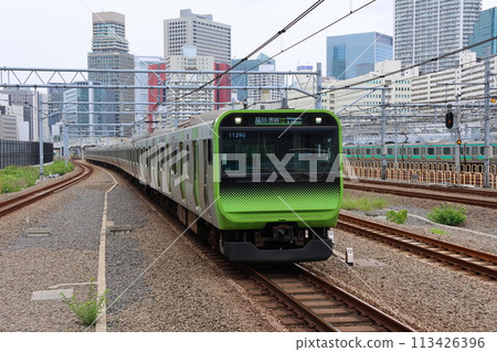 Yamanote Line E235 train Yamanote Line E235 train 113426396