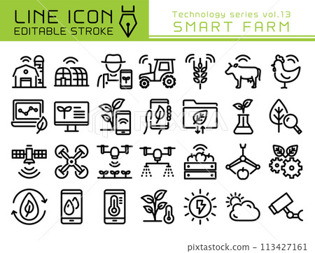 Line icon技術系列第13期智慧農業 113427161