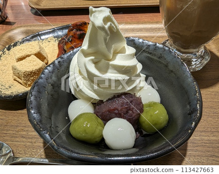 日式套裝白玉聖代 113427663