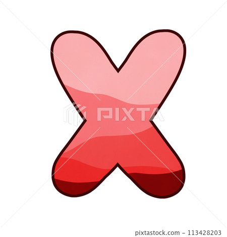 Red Letter X 113428203