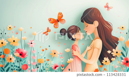Celebrating International Mothers Day With a Heartwarming Concert Among Blossoming Flowers and Celebrating International Mothers Day With a Heartwarming Concert Among Blossoming Flowers and 113428331