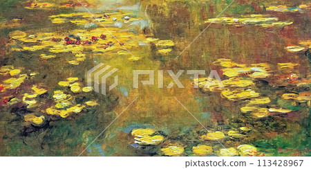 Water Lilies by Claude Monet, 1919 Water Lilies by Claude Monet, 1919 113428967