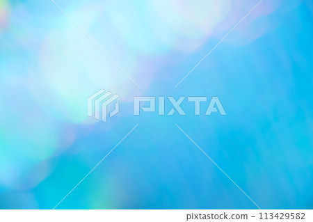 藍色混色奇幻影像（背景素材） 113429582
