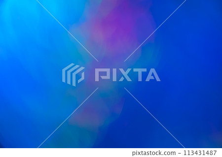 深藍色混色奇幻影像（背景素材） 113431487