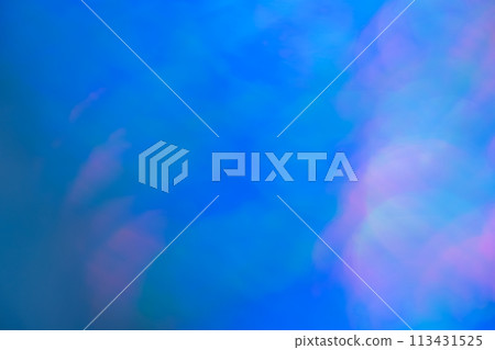 藍色混色奇幻影像（背景素材） 113431525