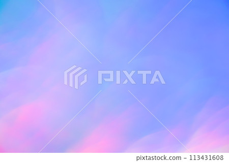 Blue mixed color fantasy image (background material) 113431608
