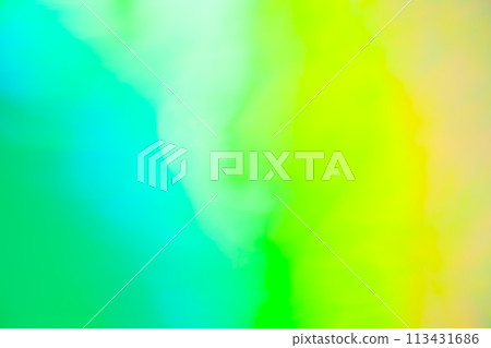 Green color mixed color fantasy image (background material) 113431686