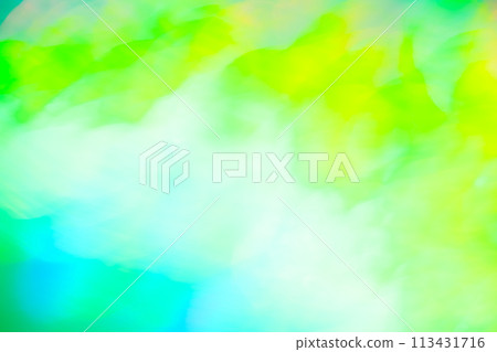 Green color mixed color fantasy image (background material) 113431716