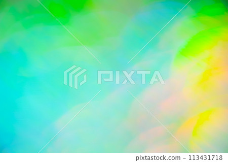 Green color mixed color fantasy image (background material) 113431718