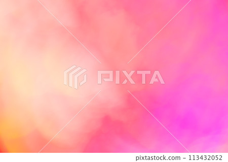 Pink color mixed color fantasy image (background material) 113432052