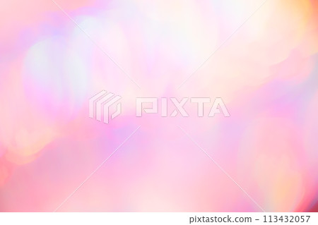 Pink color mixed color fantasy image (background material) 113432057