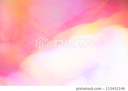 Pink color mixed color fantasy image (background material) 113432146