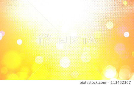 Yellow bokeh background banner for Party, greetings, poster, ad, events, and various design works 113432367