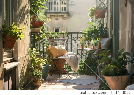 Springtime balcony decor, spring decorations with plants and flowers for urban balcony, home decor ideas Springtime balcony decor, spring decorations with plants and flowers for urban balcony, home decor ideas 113433092