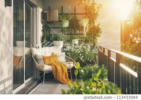 Springtime balcony decor, spring decorations with plants and flowers for urban balcony, home decor ideas Springtime balcony decor, spring decorations with plants and flowers for urban balcony, home decor ideas 113433094