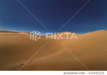 Sahara Desert, Mhamid El Ghizlane, southern Morocco 113435215
