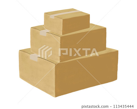 Cardboard box (3 layers) Cardboard box (3 layers) 113435444