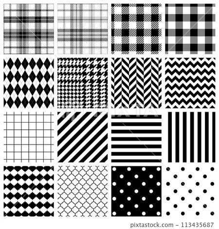無縫圖案樣本(16 種) 無縫圖案樣本(16 種) 113435687
