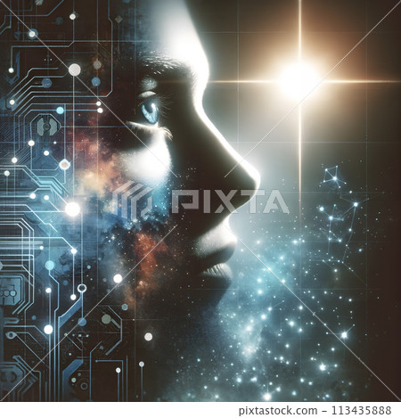 A compelling fusion of technology and the cosmos. 113435888