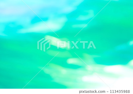Dynamic image in green color (background material) 113435988