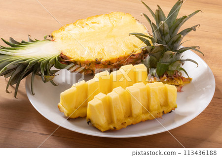 Taiwanese pineapple Taiwanese pineapple 113436188