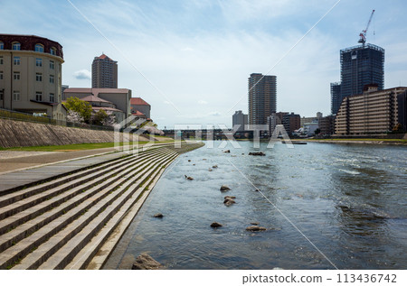 Hankyu Imazu Line Rail Bridge Hankyu Imazu Line Rail Bridge 113436742
