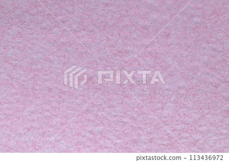 Pink background material made of layered washi paper 113436972