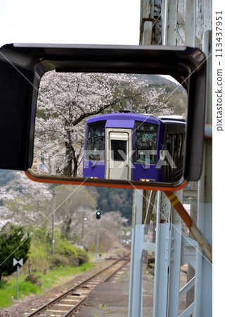 Kansai main line in spring 113437951