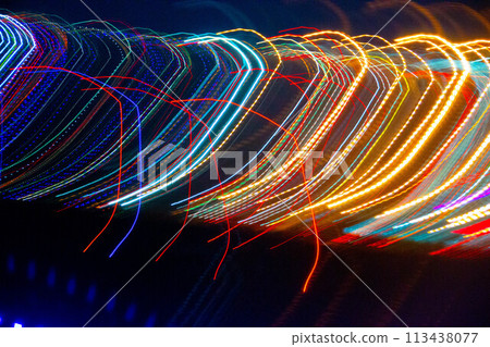 Abstract blurry background with pattern from colorful traces Abstract blurry background with pattern from colorful traces 113438077