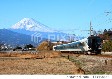 [JR東日本]富士山與E257系列（伊豆箱根鐵道駿豆線：大場～三島深町） 113438668