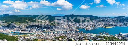 Panorama view from Mount Inasa Observatory [Nagasaki City] 113440054