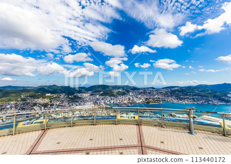 從稻佐山展望台眺望的景色【長崎市】 113440172