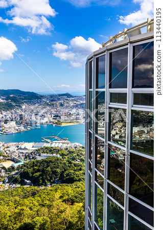 從稻佐山展望台眺望的景色【長崎市】 113440195