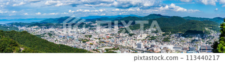 從稻佐山展望台眺望的全景【長崎市】 113440217