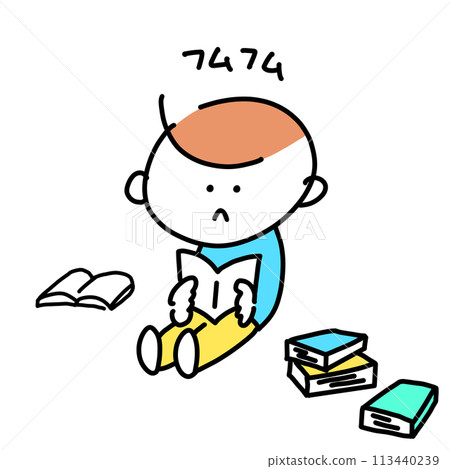 一個熱衷於閱讀大量書籍的人,Humhumu Simple 一個熱衷於閱讀大量書籍的人,Humhumu Simple 113440239