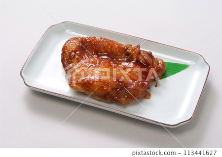 照燒雞肉，照燒雞肉，美味照燒雞肉，照燒雞肉盤，美味小吃雞肉 113441627