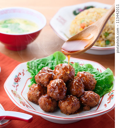 Chinese style meatballs 113442011