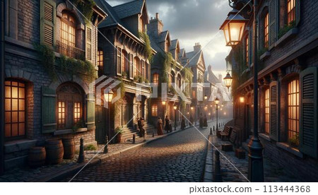 美麗的北歐城市景觀 美麗的北歐城市景觀 113444368