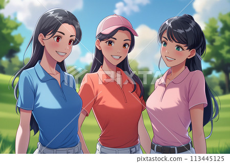 Golf girls 113445125